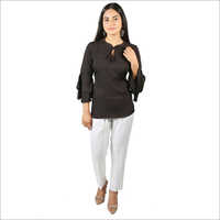 Ladies Rayon Top With Rayon Pant