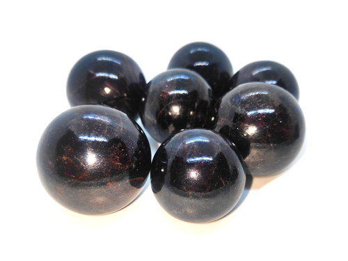 Garnet Spheres Gemstones