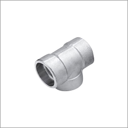 Forged Pipe Tee - Stainless Steel, 1/2 Inch Size | Polished Finish, 150 PSI Pressure Rating, 400Â°F Temperature Rating, ASTM A403 Standards