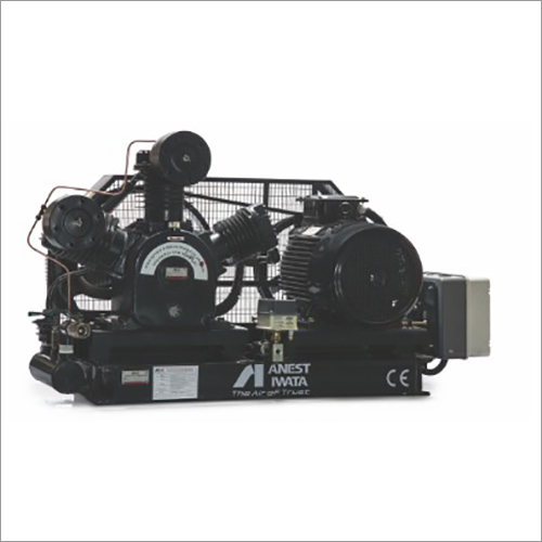 0.5 HP - 40 HP Oil Lubricated Base Mounted Compressor
