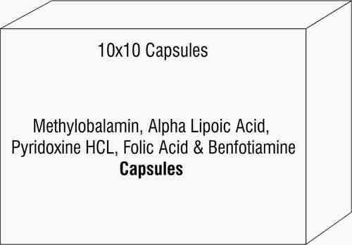 Methylobalamin Alpha Lipoic Acid Pyridoxine Hcl Folic Acid & Benfotiamine Capsule