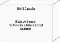 Biotin Aminoacid Vit Minerals & Natural Extract Capsule