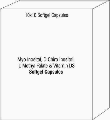 Myo Inosital D Chiro Inositol L Methyl Falate & Vitamin D3 By AKSHAR MOLECULES