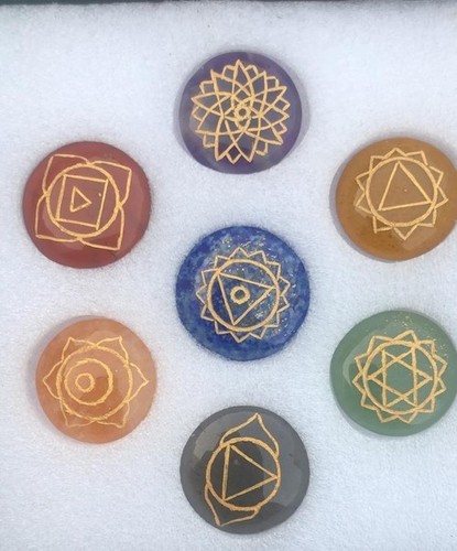 Sphere Chakra Item With Engraved