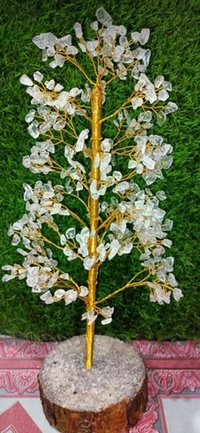 Clear Crystal Agate Stone Tree