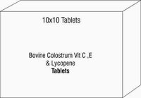Bovine Colostrum Vit C ,E & Lycopene Tablets