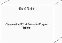 Glucosamine HCL & Bromelain Enzyme Tablets