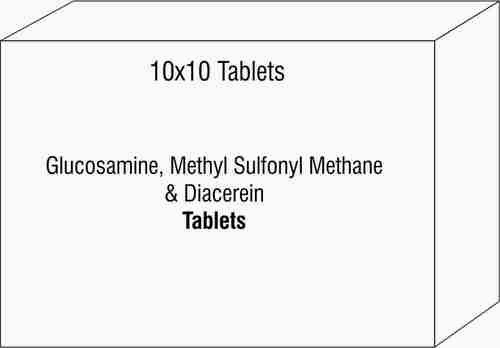 Glucosamine Methyl Sulfonyl Methane & Diacerein Tablets