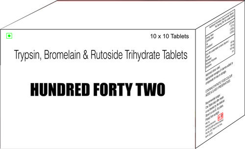 Trypsin Bromelain & Rutoside Trihydrate Tablets