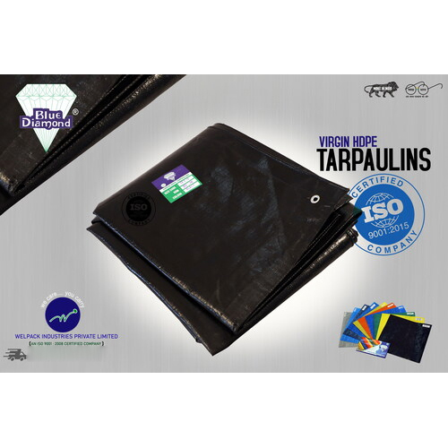 Black HDPE Tarpaulin