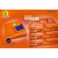 Orange HDPE Tarpaulin