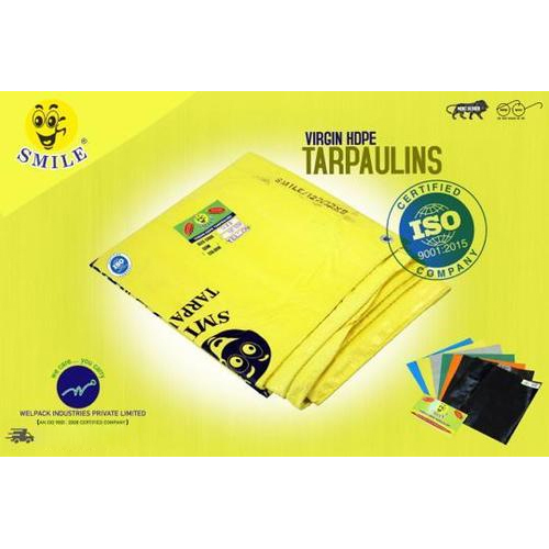 Yellow Virgin HDPE Tarpaulin Sheet