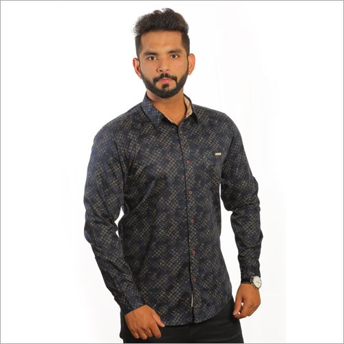 Washable Mens Cotton Designer Shirts