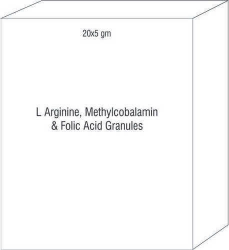 L Arginine , Methylcobalamin And Folic Acid Granules