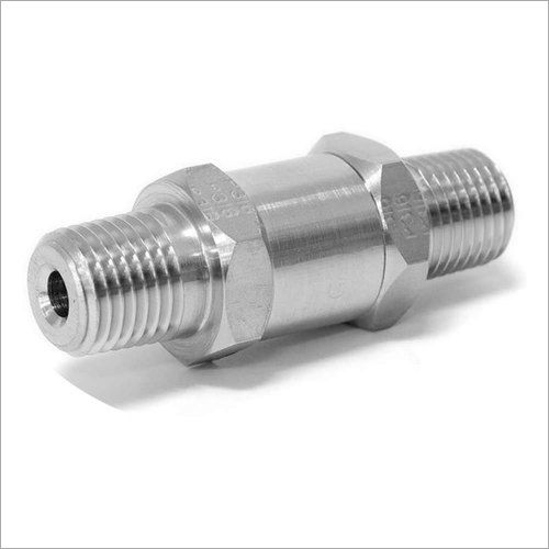 Flutec Non Return Valve - High Pressure Hydraulic Fitting | Inline Design, Leakproof Connections, Precision Manufacturing