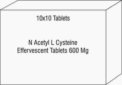 N Acetyl L Cysteine Effervescent Tablets 600 Mg