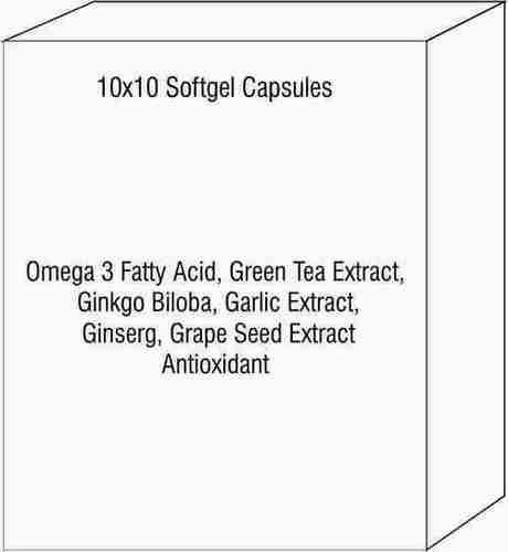 Omega 3 Fatty Acid Green Tea Extract Ginkgo Biloba Garlic Extract Ginserg Grape Seed Extract Antioxi