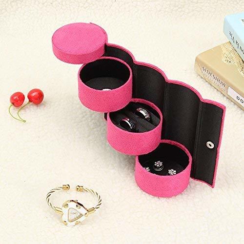 3 Layer Round Jewelry bag