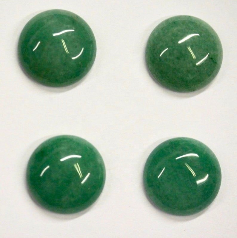 10mm Green Aventurine Round Cabochon Loose Gemstones