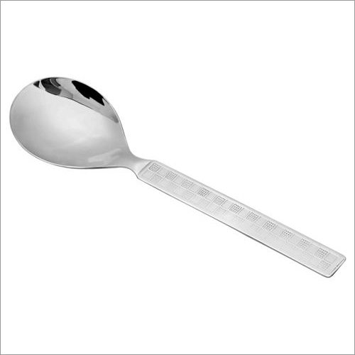 Diamond Oval Serving Spoon