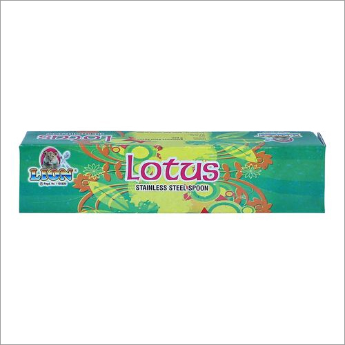 Lotus Box Stainless Steel Spoon