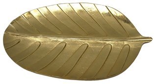 Whole Salling Leaf Gold Plate
