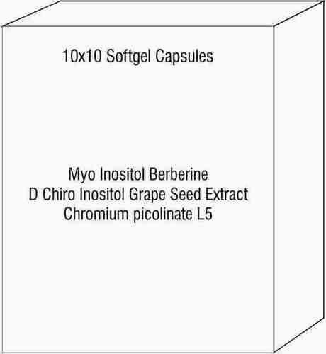 Myo Inositol Berberine D Chiro Inositol Grape Seed Extract Chromium picolinate L5