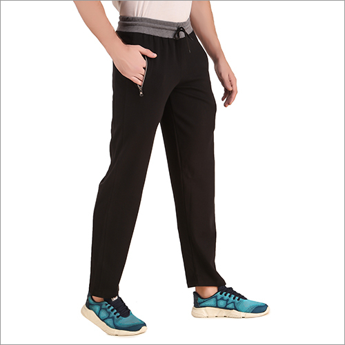 Cool Dry Mens Black Track Pants