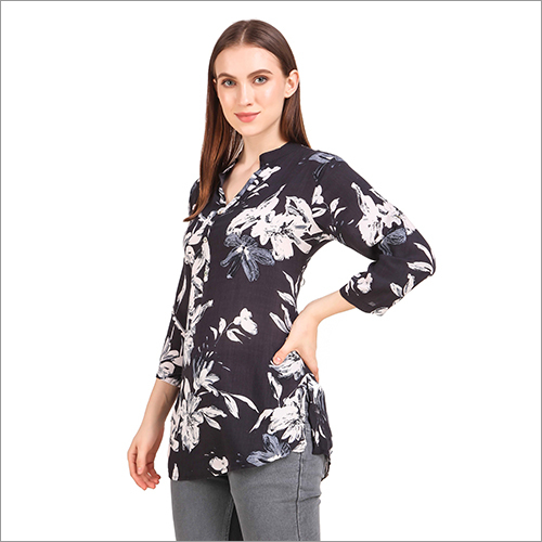 Any Color Ladies Printed Short Kurtis