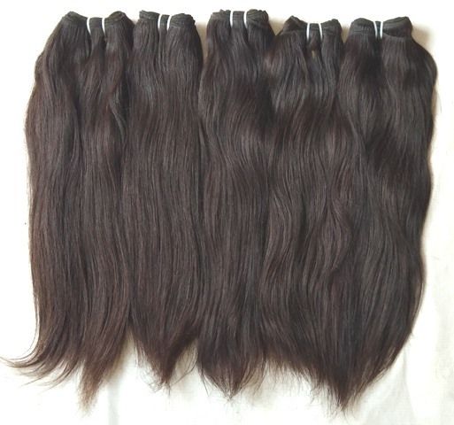 Natural Color  Raw Hair Bundles Straight  hair