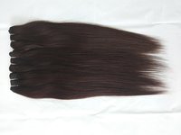No Shedding No Tangle Thick End Straight Hair Weft