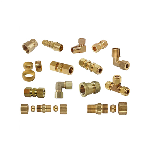 Golden Brass Turned Components