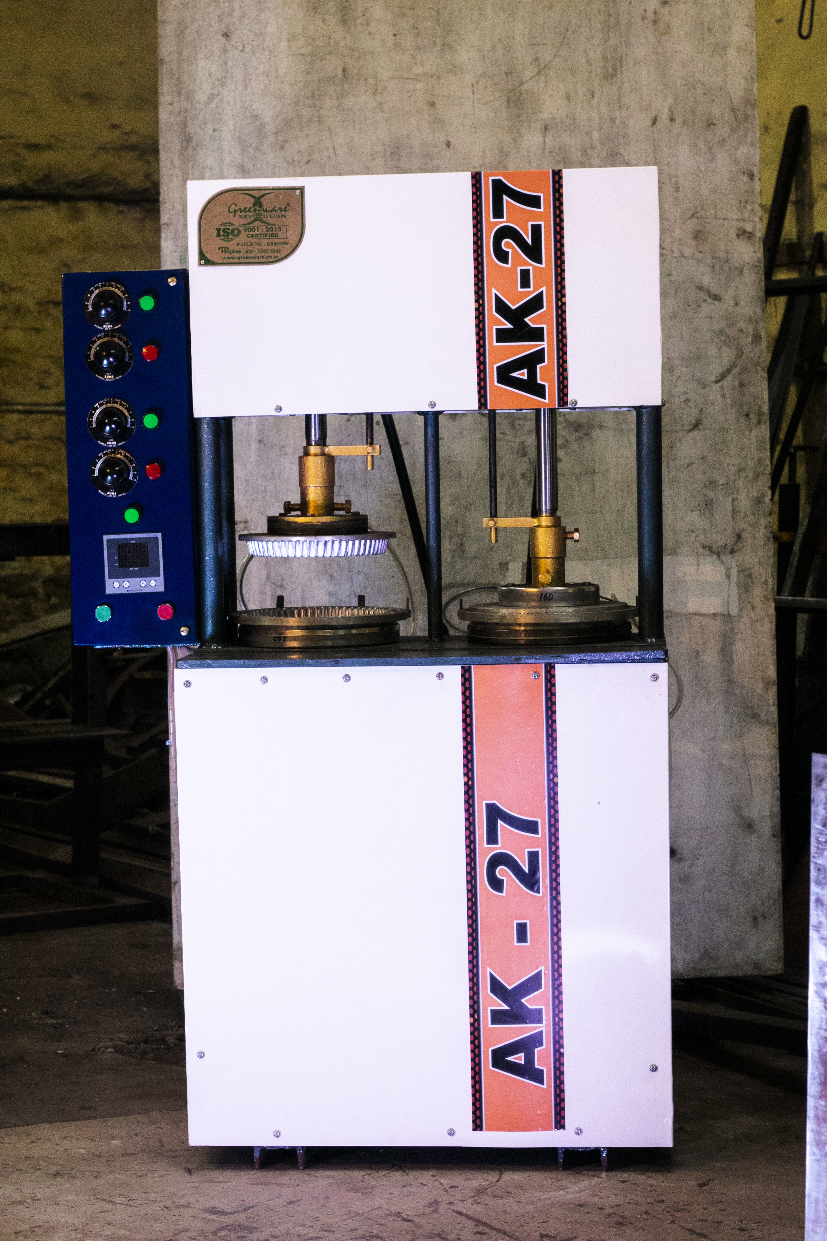 Hydraulic Piston Paper Plate Machine