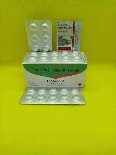 Cinarec- D Ingredients: Cinnarizine 20Mg + Domperidone 15Mg