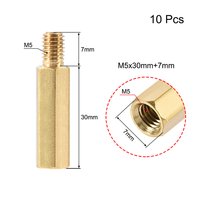 Brass Hex Spacer