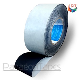 Black Cotton Tape with paper liner