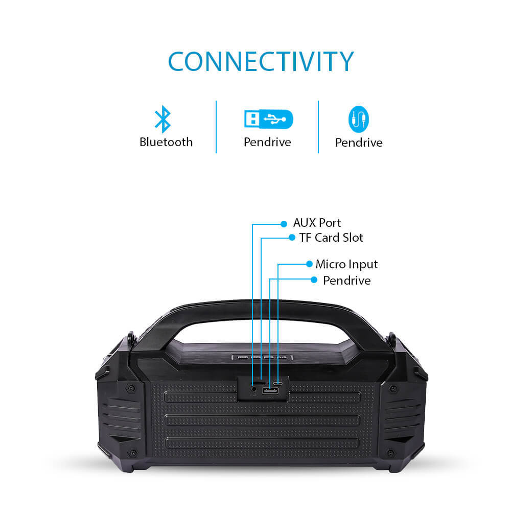 BOOMER Z11 Heavy Bass Bluei Bluetooth Speaker