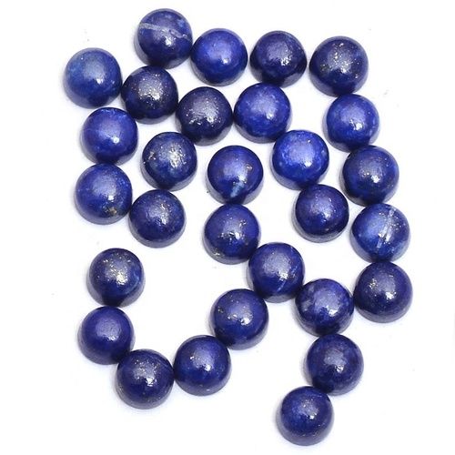 3mm Lapis Lazuli Round Cabochon Loose Gemstones