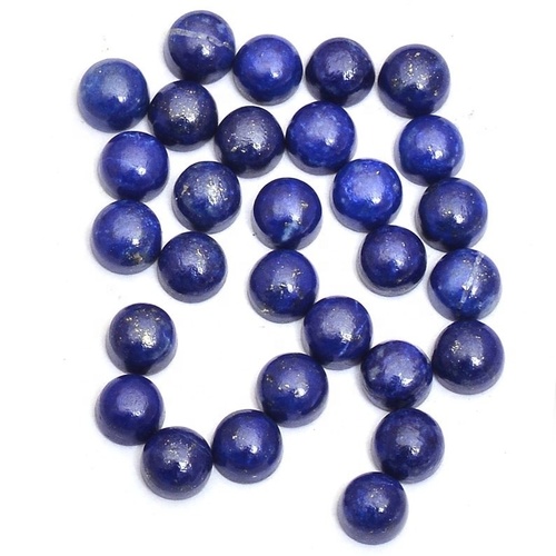 5mm Lapis Lazuli Round Cabochon Loose Gemstones