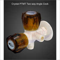 Ptmt Crystal Two Way Angle Cock
