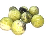 green serpentaine palmstone Gemstones