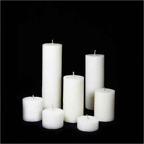 White Wax Candle