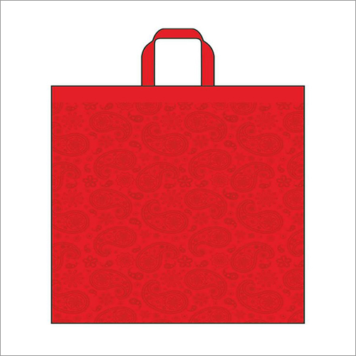 Kairy-Red Non Woven Loop Handle Bag