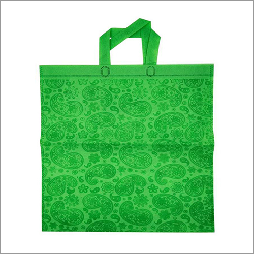 Kairy-Green Non Woven Loop Handle Bag