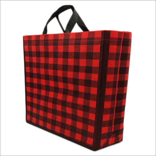 Plade-Red Non Woven Box Bag