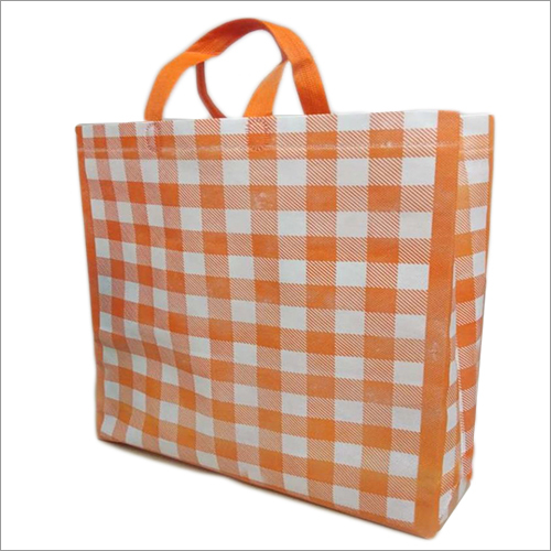 Plade-Orange Non Woven Box Bag