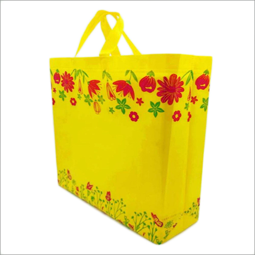 Garden-Yellow Non Woven Box Bag
