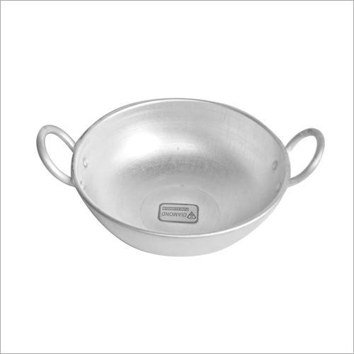 Aluminum Light Weight Kadai Interior Coating: Mirror Finishing