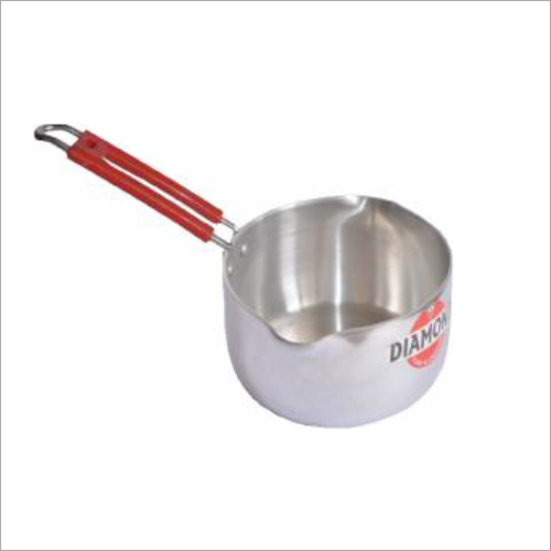 Polished Milk Pan With Induction Base Interior Coating: Mirror Finishing