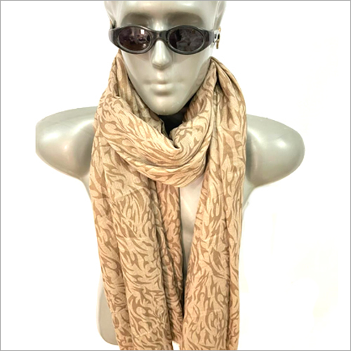 Ladies Printed Modal Woolen Shawl